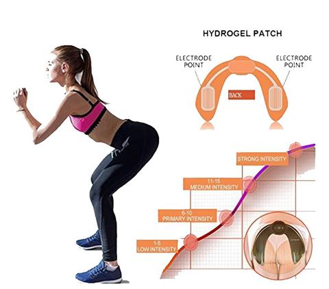 2018 Rechargeable Hip Muscle Toner & Booty Stimulator
