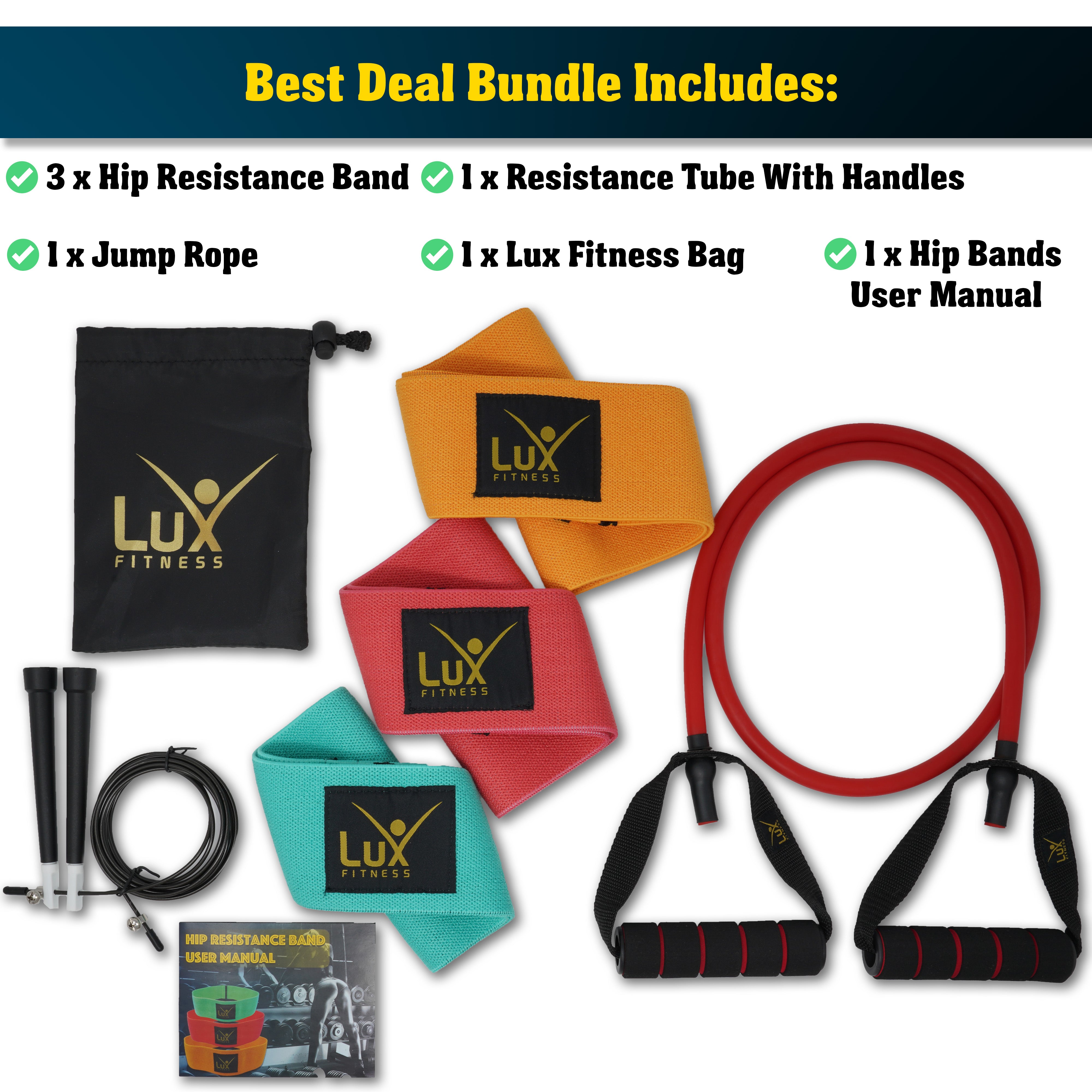 Premium Booty Resistance Band Set