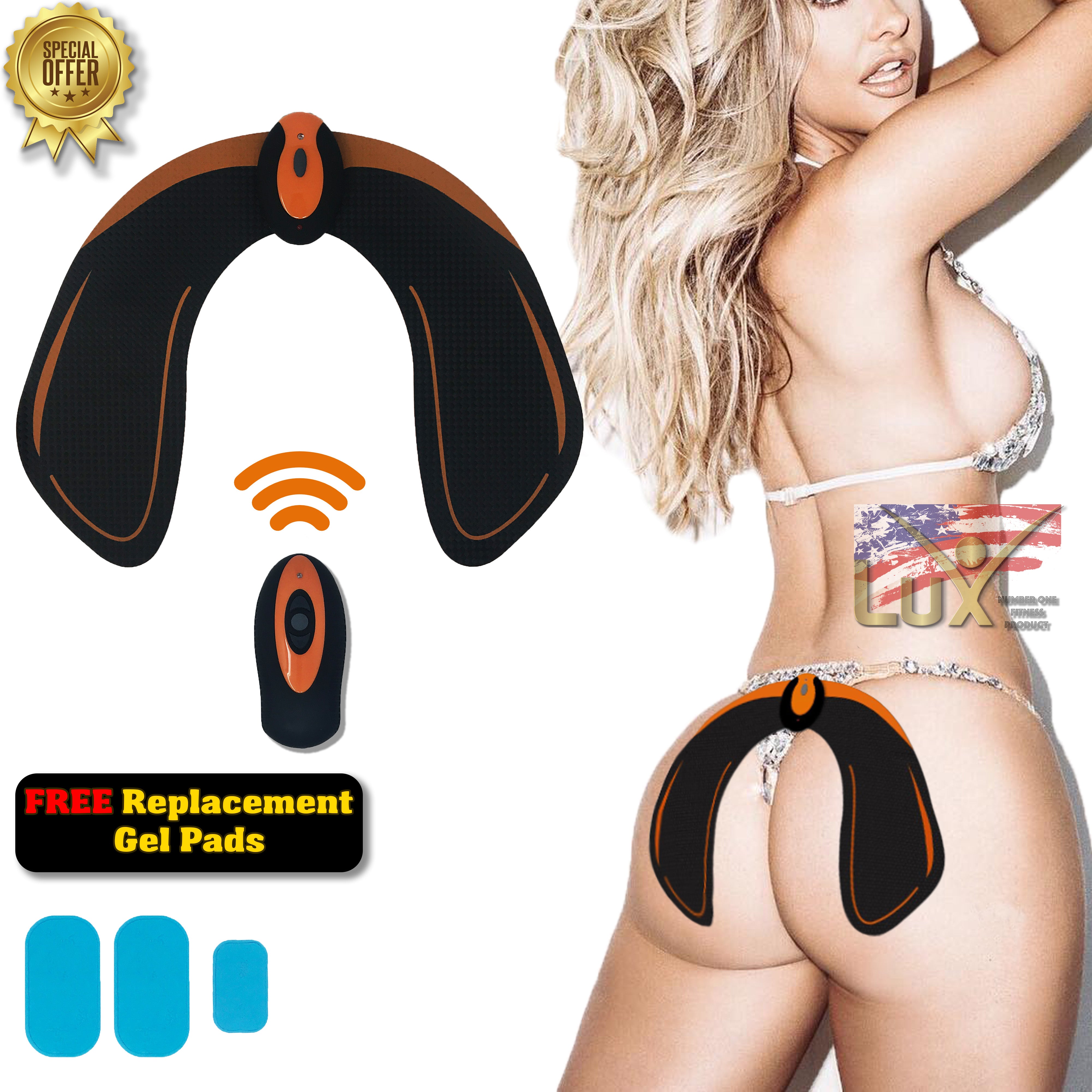 2018 Rechargeable Hip Muscle Toner & Booty Stimulator